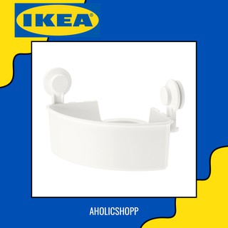 IKEA (อีเกีย) - TISKEN ทิสเก็น ชั้นเข้ามุมแบบดูดติดผนัง