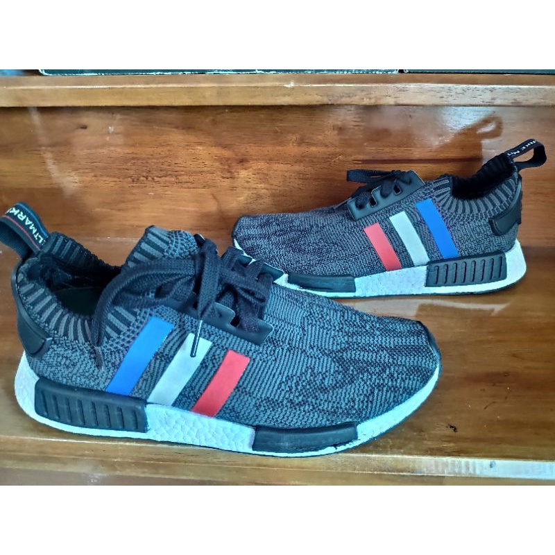 Adidas NMD R1_PK Tri color                              size 9.5us. 9uk. 43.5/27.5