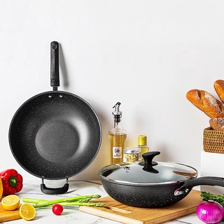 △Maifan Stone Frying Pan Pancake Pan Household Pan Non-Stick Food Supplement Spreading Pan No Oil Smoke Kitchen Cooking