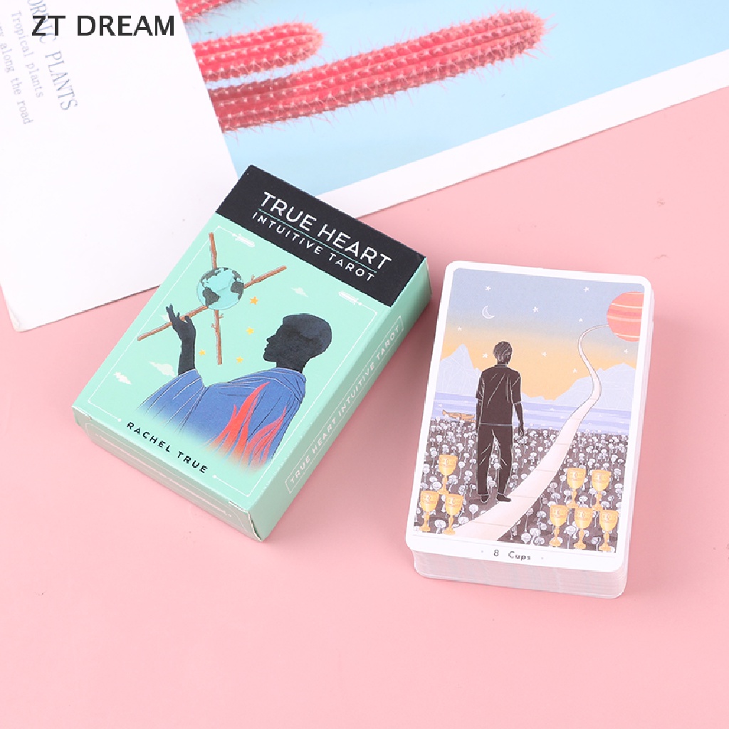 ZTD True Heart Intuitive Tarot For Beginners With Guidebook Card Game Oracle Cards 07