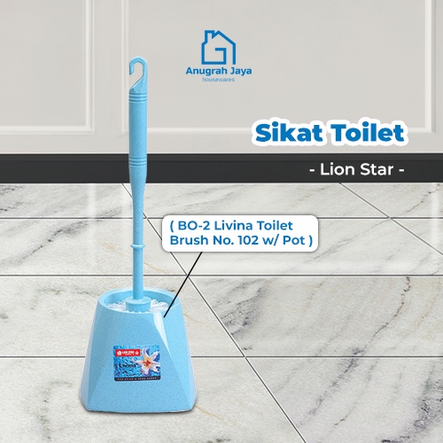 LIVINA 102 BO-2 LION STAR TOILET BRUSH
