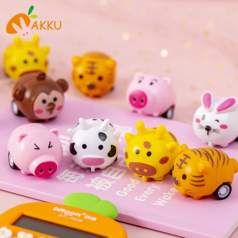 รถของเล่นเด็ก ดึงกลับได้ การ์ตูน AKKU thumbnail 3