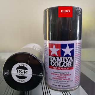 สีสเปรย์ทามิย่า Tamiya TS-14 black gloss 100ml