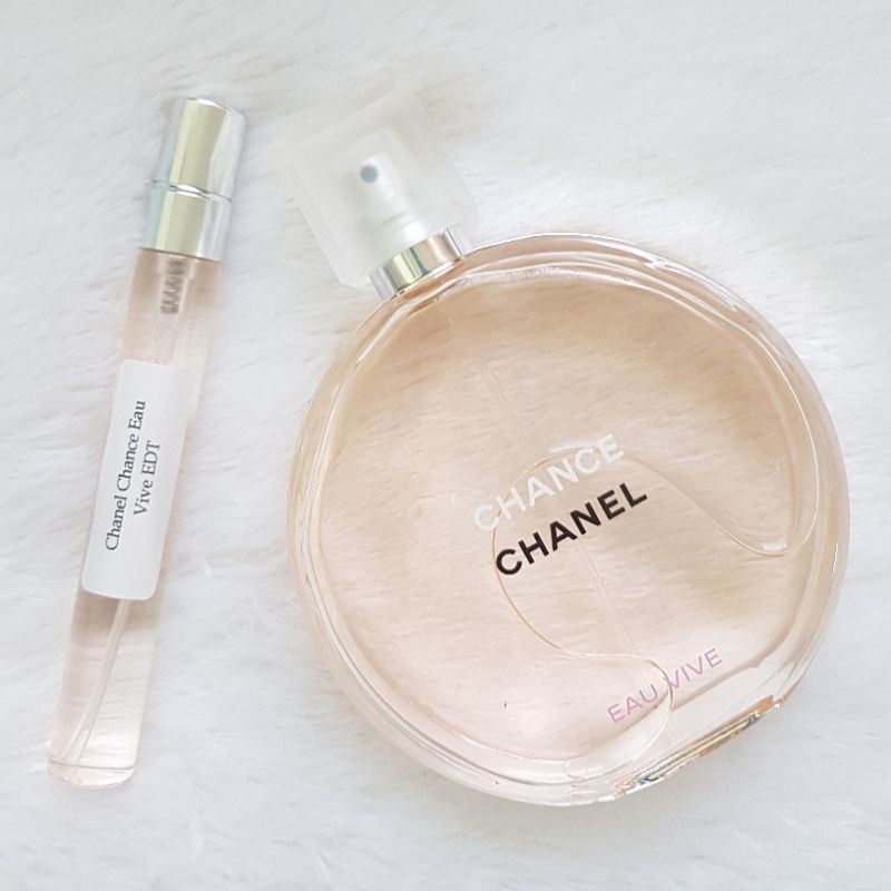 น้ำหอมแท้100%แบ่งขาย Chanel Chance Eau Vive EDT แท้ 100%