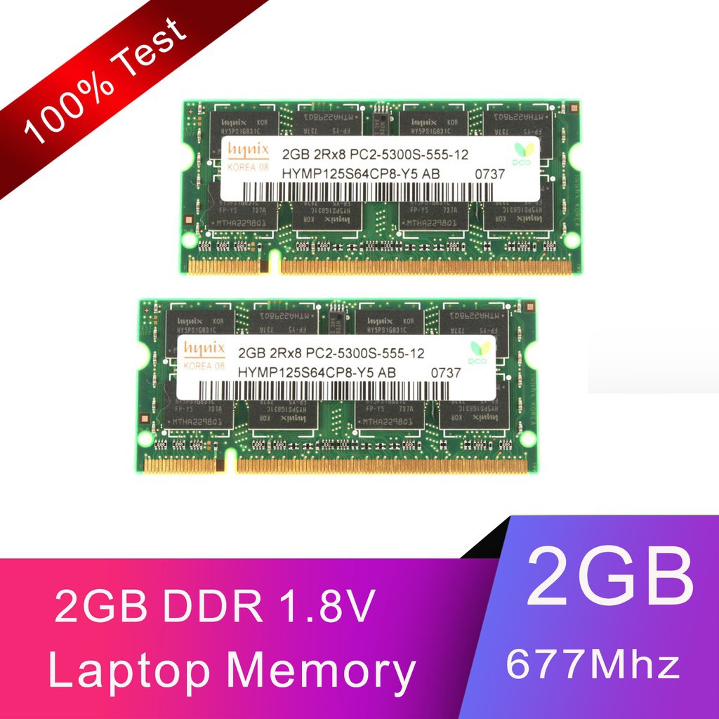 Memoria RAM DDR2 4GB (2x2GB) PC2-5300 667MHz 240 Pin DIMM &ndash; Desktop, NON ECC, Aperto Ma Nuovo