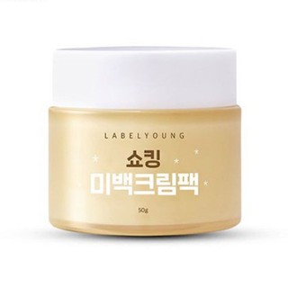 Label Young Shocking Whitening Cream Pack 50 g 2in1ลดจุดด่างดำ ลดฝ้า ลดกระ ช่วยปรับให้ผิวขาว กระจ่างใส