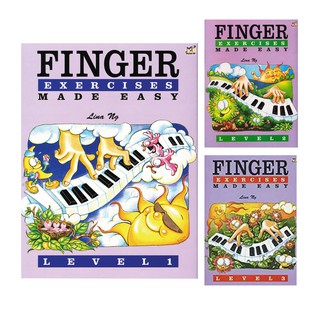 Finger Exercises Made Easy Level 1-3