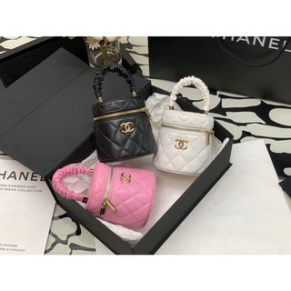 พรี ราคา9600 Chanel AP2730 22ss กระเป๋าสะพาย กระเป๋าถือ กระเป๋าแฟชั่น กระเป๋าโซ่ หนังแกะ​