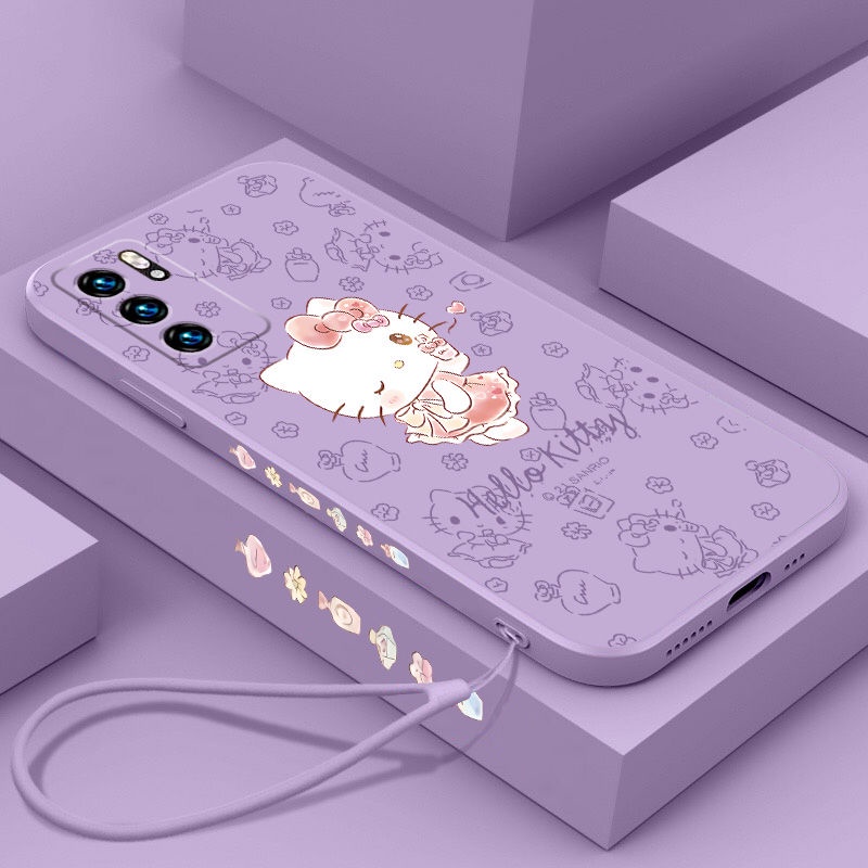 เคสซิลิโคน TPU ลายคิตตี้ สําหรับ Vivo V23E 4G 5G Vivo V23 5G Vivo V23 5G Vivo V20 Vivo V20 pro Vivo V20 SE