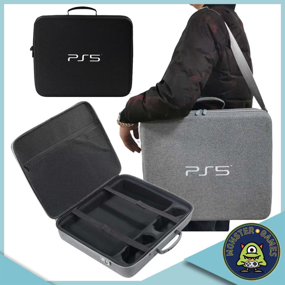 กระเป๋าใบใหญ่ สำหรับใส่เครื่อง Playstation 5 (PS5 Travel Carrying Case)(กระเป๋า Ps5 Slim)(Ps5 Slim Bag)(Ps5 Bag)