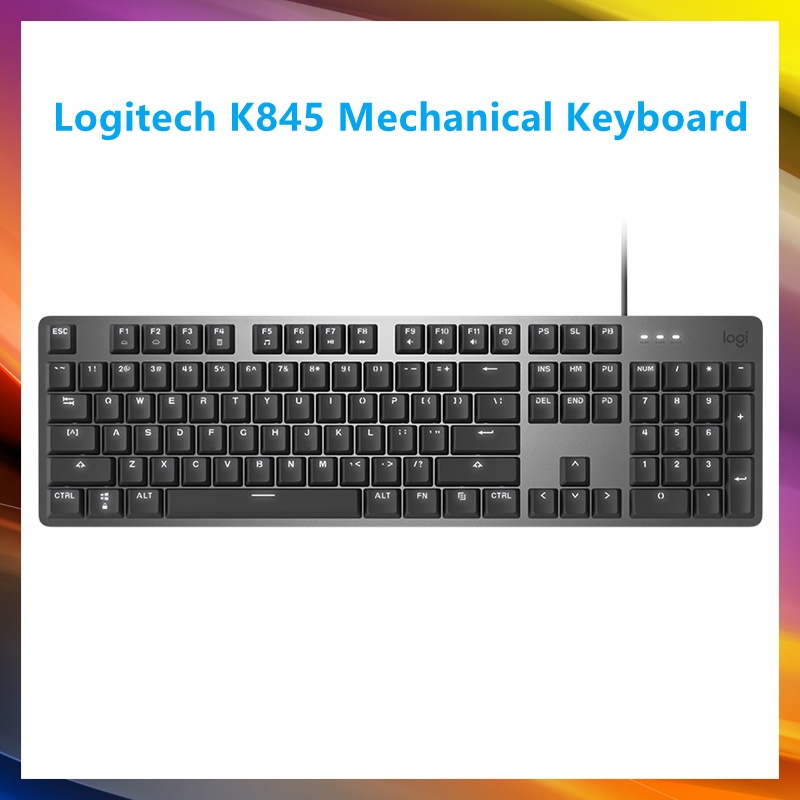 คีย์บอร์ด Logitech K845 Mechanical Keyboard พร้อม TTC Switch สวิทช์สี ...