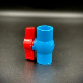 บอลวาล์วพีวีซี PVC SAZA อย่างดี เนื้อหนา รับแรงดันได้ถึง 150 psi สินค้าขายดี บอลวาล์ว PVC