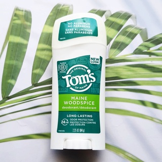 โรลออนสติ๊ก Natural Long Lasting Deodorant Maine Woodspice 64 g (Toms of Maine®)