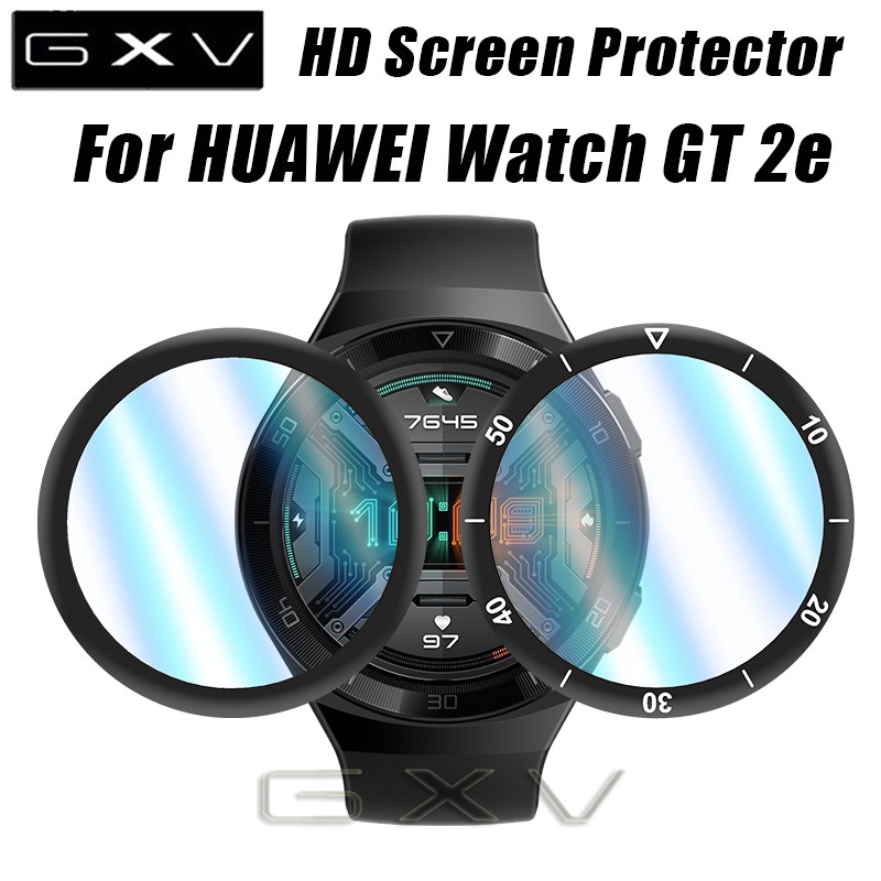 2pcs Tempered Glass For Huawei Watch GT2e /GT2 46mm /Magic2 46mm HD Clear 9H 2.5D Premium Screen Protector Film For Huawei Watch GT 2e/GT2 46mm/ Magic2 46mm