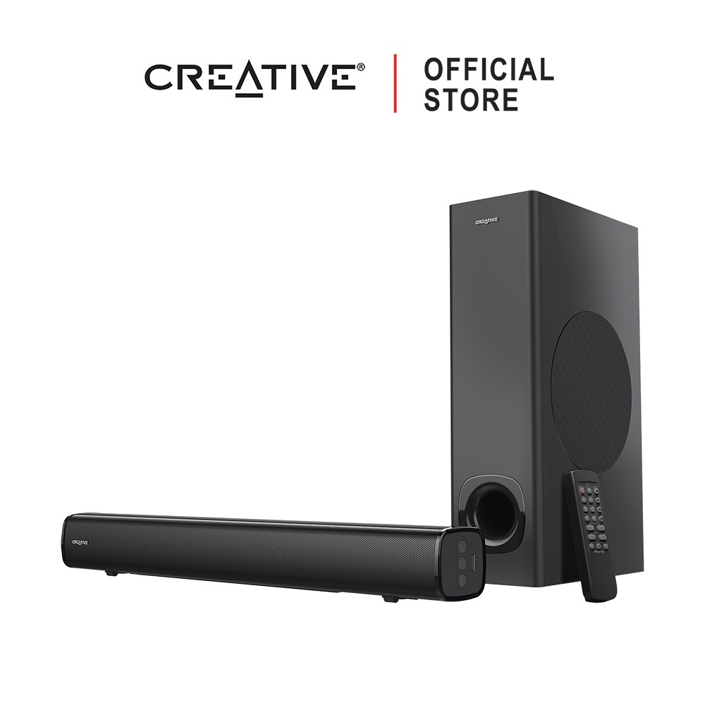 CREATIVE STAGE Bluetooth Sound Bar 2.1 speaker with Subwoofer ลำโพงบ