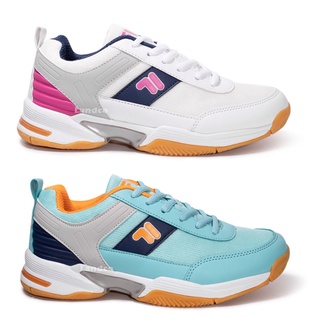 Fila Collection ฟีล่า รองเท้ากีฬา รองเท้าแบดมินตัน สำหรับผู้หญิง BT W Shoe Serves 2020005W-1 / 2020005W-2 (2490)