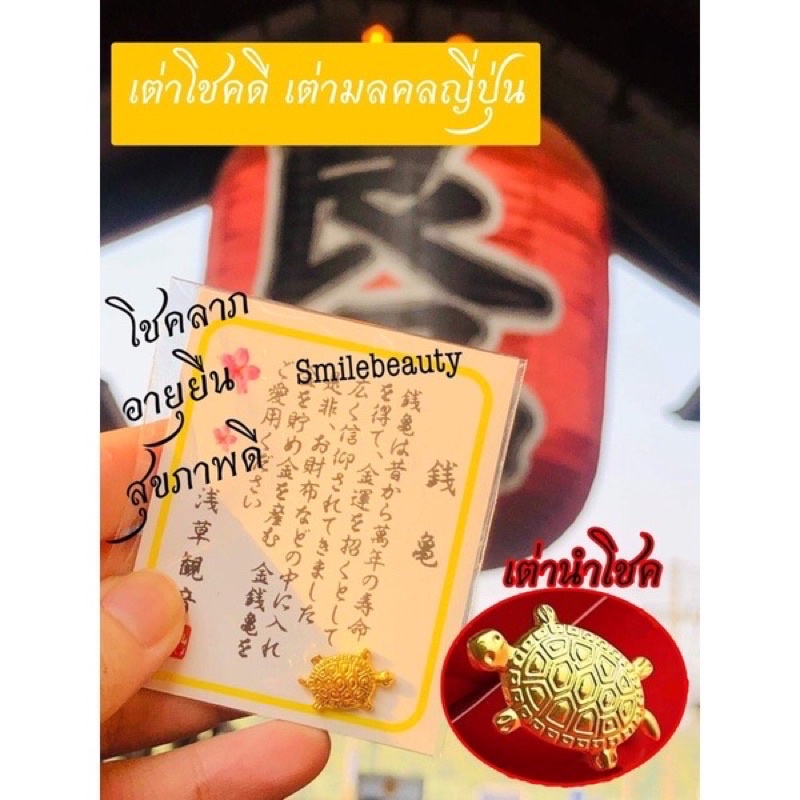 🐢เต่าโชคดี เต่ามงคล เต่านำโชค🐢 วัดอาซากุสะ เครื่องราง เสริมดวง ความร่ำรวย ครอบครัว สุขภาพ ทำพิธีมาแล้ว ส่งจากไทย