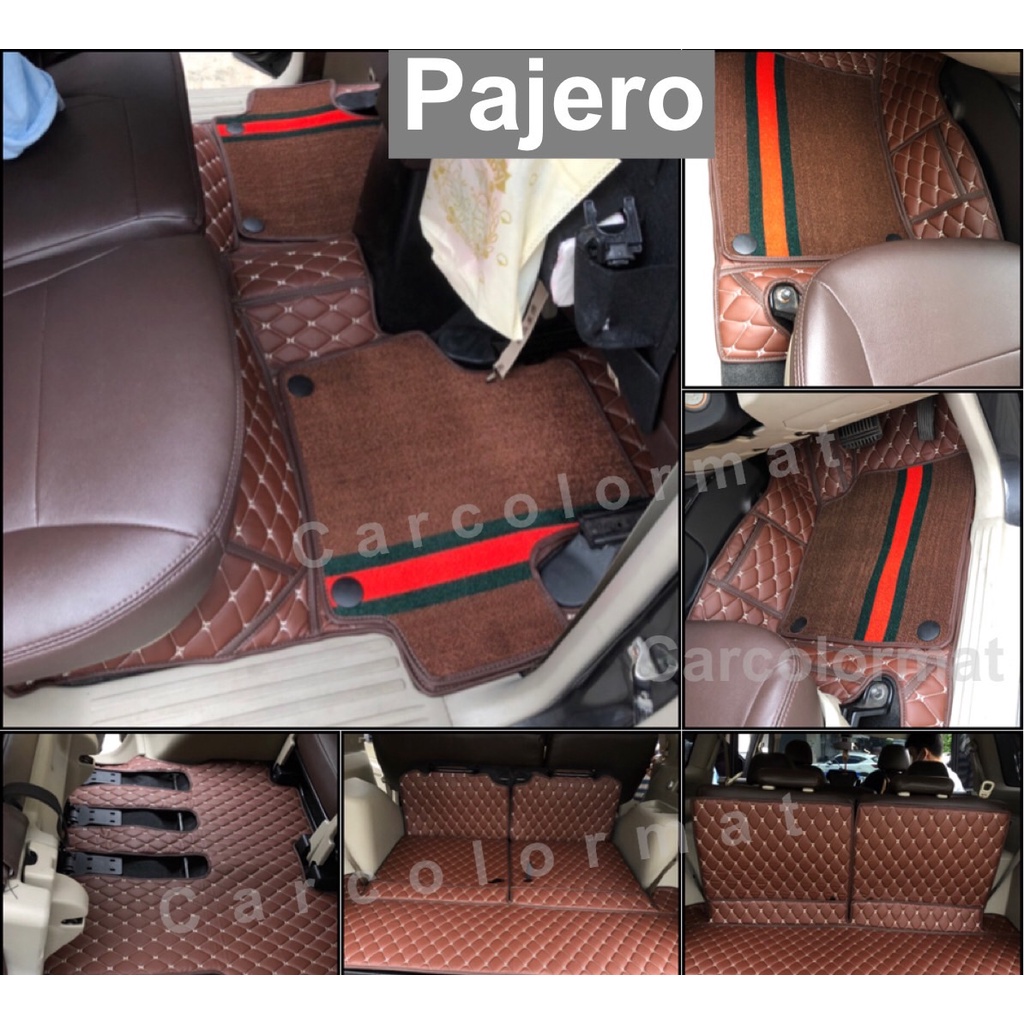 ตกแต่งบ้าน พรมปูพื้นรถ 7ที่นั่ง 6D/7D # Fortuner,Everest,MU-X,Pajero,,Avanza,,Xl-7,FREED เข้ารูปตรงรุ่น(พร้อมส่ง แถม2) ส่งด่วน สั่งเลย