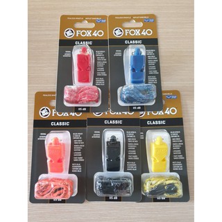 นกหวีดFOX40รุ่น Classic 331913 พร้อมสายคล้อง**สินค้าคุณภาพแท้100%**