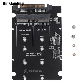 (Outstanding) Sata M.2 Ssd To 2.5 นิ้ว Sata Nvme M.2 Ngff Ssd To Sff-8639