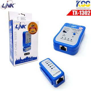 เครื่องทดสอบสายแลน LINK TX-1302 UTP CABLE TESTER