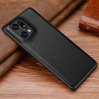 เคสโทรศัพท์มือถือ หนังวัวแท้ หรูหรา สําหรับ OPPO Find X5 X3 Pro Lite Find X3 NEO