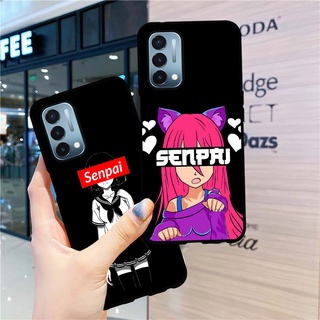 เคสโทรศัพท์มือถือ แบบนิ่ม ลายอนิเมะเด็กผู้หญิง สีดํา สําหรับ OnePlus 8 8T 9RT 5G 9R 9 7 7T PRO 1+10PRO