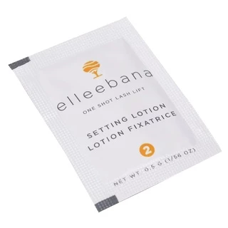 น้ำยา ลิฟติ้งขนตา Elleebana OneShot lashlift ชุด 1Set 2ซอง สูตรดั้งเดิม เด้งไว น้ำยาดัดขนตา มีอย.