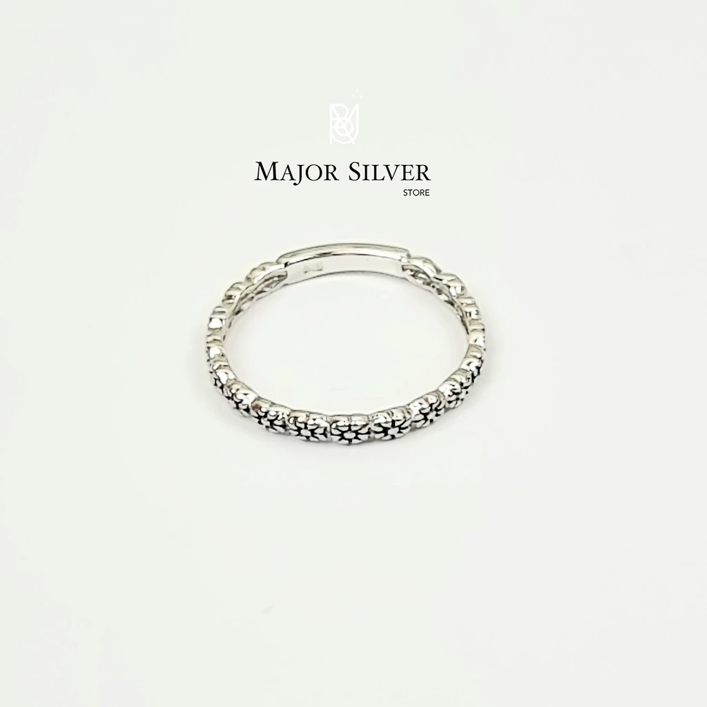 Small flower ring : แหวนดอกไม้เล็กๆ / เงินแแท้92.5% น่ารักๆ สไตล์วินเทจ : E-V-Flo2.2