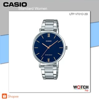 นาฬิกา Casio Standard Women นาฬิกาข้อมือผู้หญิง รุ่น LTP-VT01D LTP-VT01G LTP-VT01D-2 LTP-VT01D-7