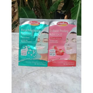 มาร์ค หน้า Schaebens Feuchtigkeits Maske ,Erdbeer Peeling Maske