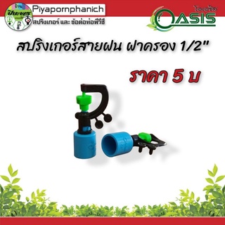 สปริงเกอร์สายฝน ฝาครอบ PVC 1/2"