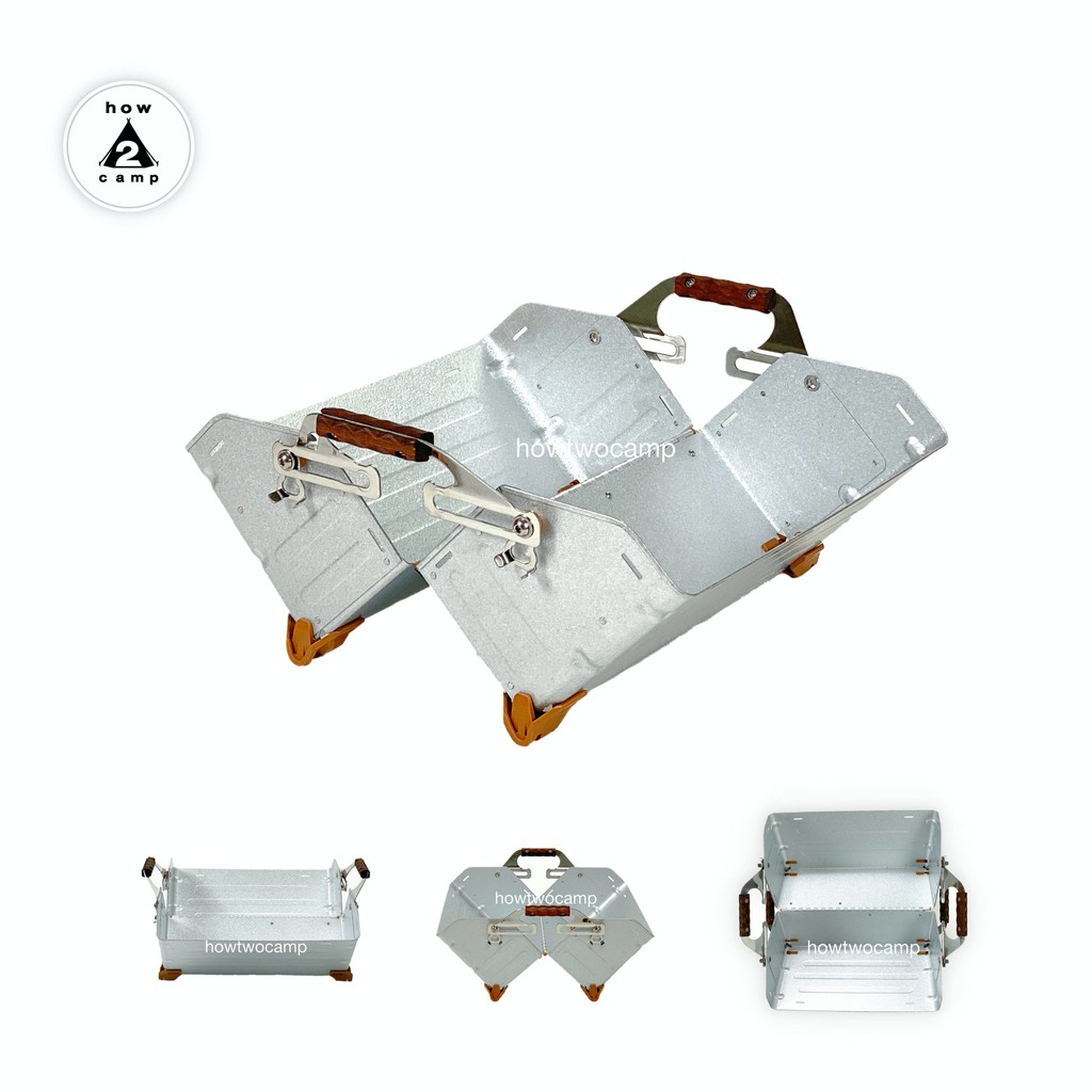 ลังเก็บอุปกรณ์แคมป์ปิ้ง 25L Vidalido Metal Shelf Container ราคา ถูกที่สุด ดีลบีเคเค แกลเลอรีภาพที่ 2