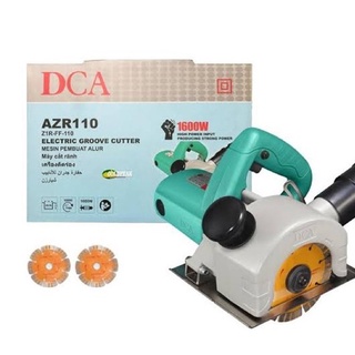 DCA เครื่องเจาะคอนกรีตใบตัดคู่  ขนาด 4" AZR110/Z1R-FF-110 สำหรับ ทำร่องพื้นหรือผนังคอนกรีต เพื่อวางแนวท่อ