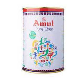 บัตเตอร์เบลนด์ ชนิดเค็ม 1 กิโลถูกที่สุดนำเข้าจากอินเดีย Amul Pure Ghee Tin, 1L