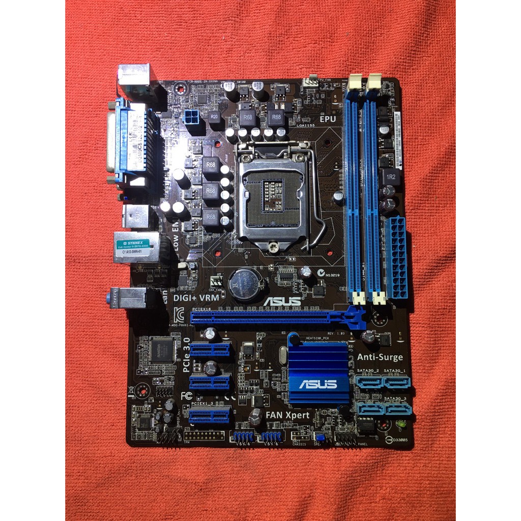 เมนบอร์ด mainboard P8H61-M LX R2.0 1155