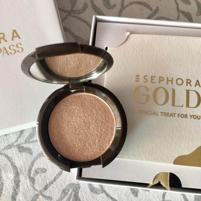 Becca shimmering highlights.