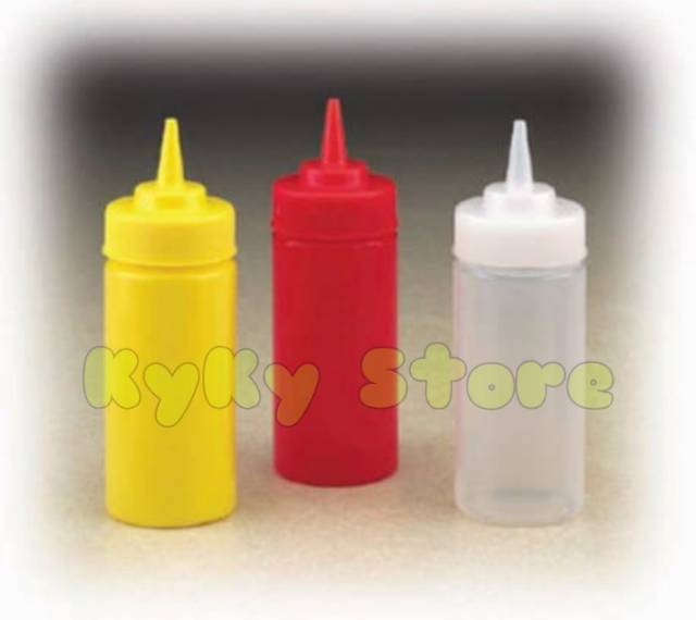 ซอสมายองเนส BOTTLE made in USA - KETCHUP SQUEZE BOTTLE 8oz NSF