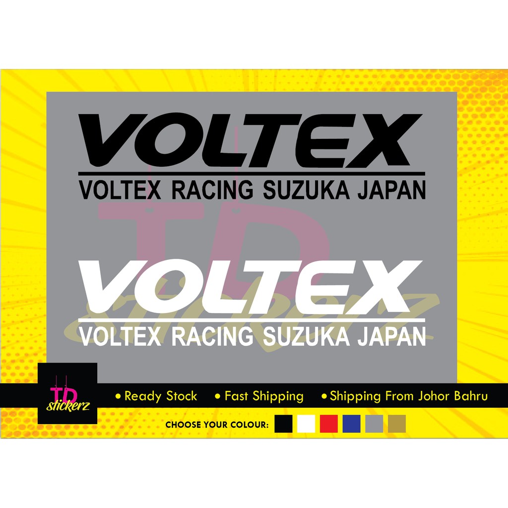 สติ๊กเกอร์โลโก้ VOLTEX DECAL