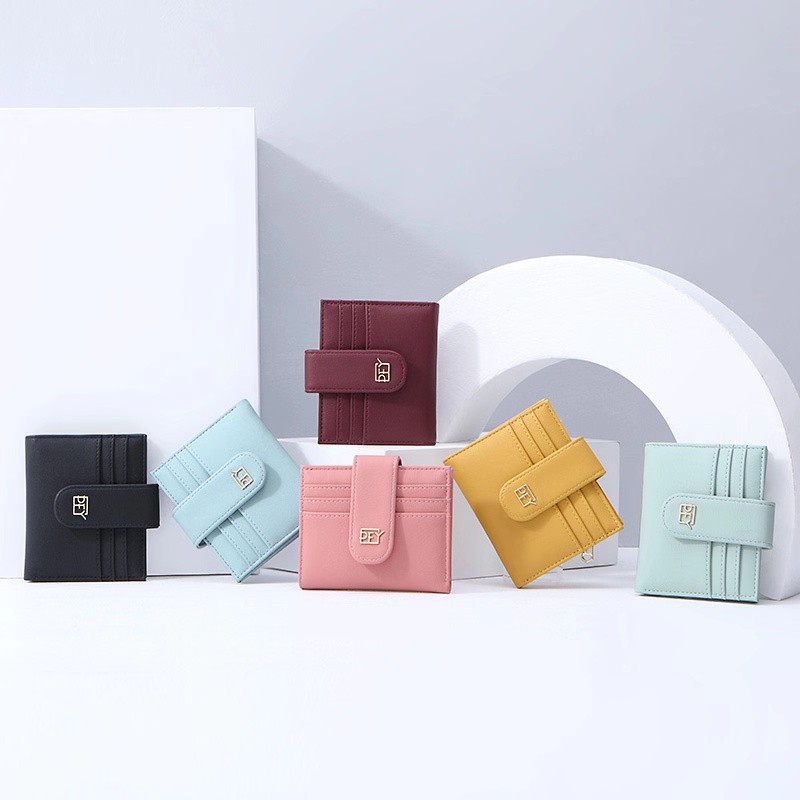 WGB6 กระเป๋าสตางค์ใบสั้นสำหรับผู้หญิง Perfect For You（Forever Young） กระเป๋าสตางค์ผู้ญิง WGB6