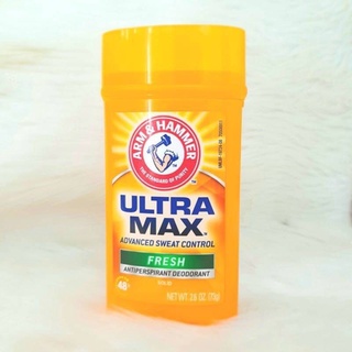 Arm &amp; Hammer Ultramax Antiperspirant Deodorant 73g. กลิ่น FRESH
