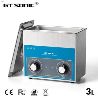 Gtsonic Vgt-1730Qt เครื่องทําความสะอาดอัลตราโซนิก 3L 100W 40kHz พร้อมตะกร้า