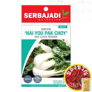 Serbajadi Nai You Pak Choy Seeds (Vegetable Seeds) / Biji Benih Pak Choy Pendek (Biji Benih Sayur) / ขาสั้นกะหล่ำปลี (จา