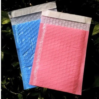 (มัด 20 ใบ)ถุงไปรษณีย์กันกระแทก ฝากาว สีฟ้า/ชมพู