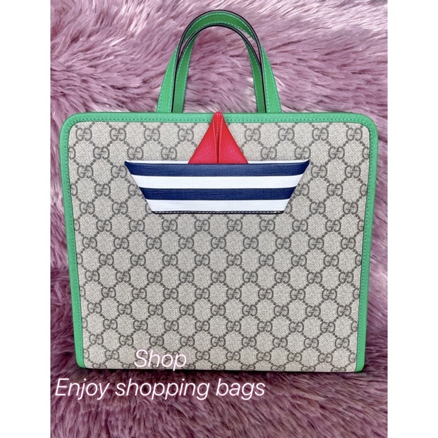 Gucci kid tote เรือใบ