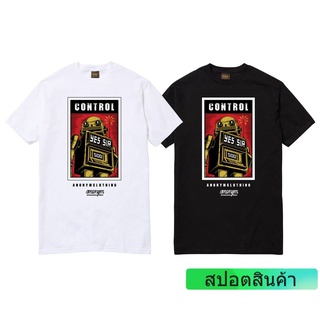 เสื้อยืดวินเทจแฟชั่น CLOTHING CONTRO COMING CLUB oversizeS-4XL