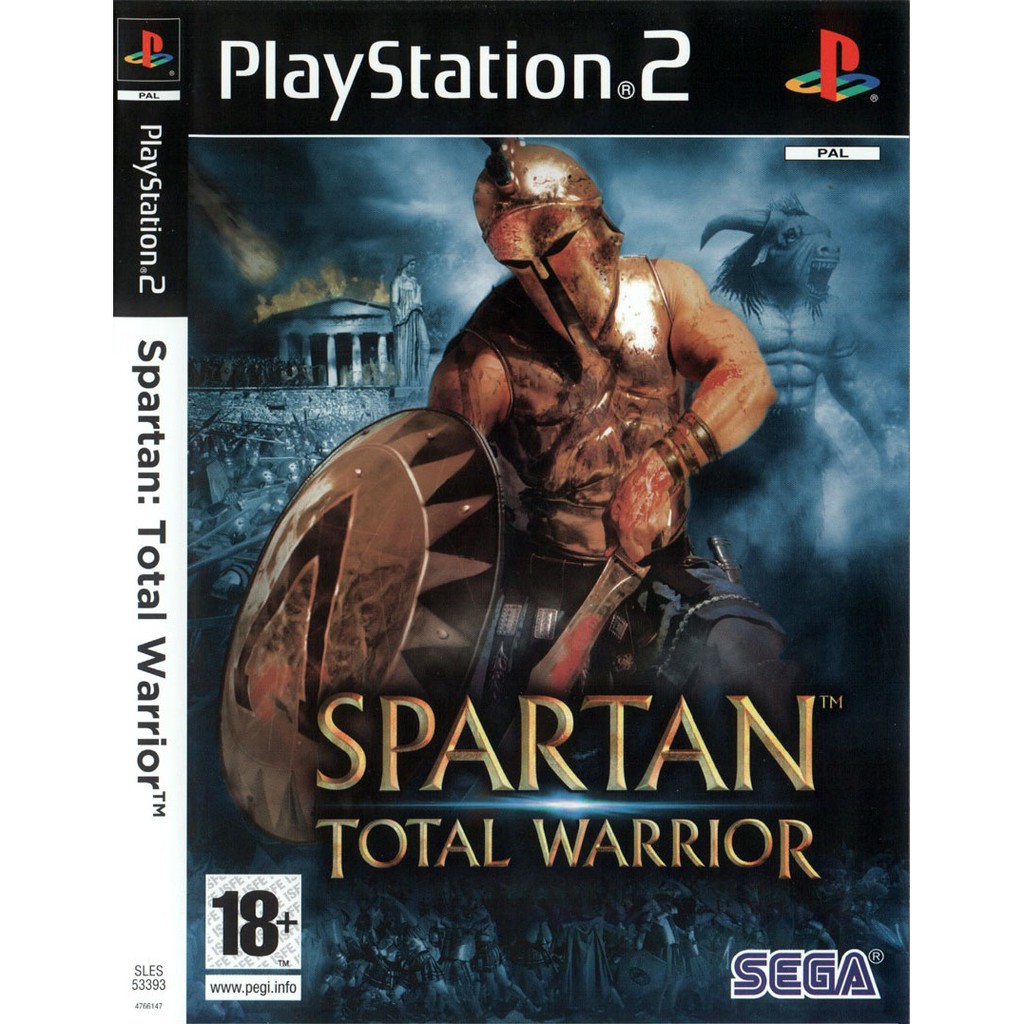 แผ่นเกมส์ Spartan Total Warrior PS2 Playstation 2 คุณภาพสูง ราคาถูก