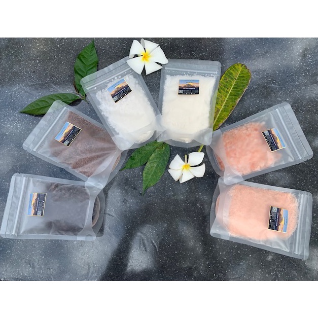 **โปร 1 แถม 1 **เกลือหิมาลัย ขนาดบรรจุถุงละ 250 กรัม เกลือดำ ชมพู ขาว ของฝากจากปากีสถาน ของแท้ 100% import