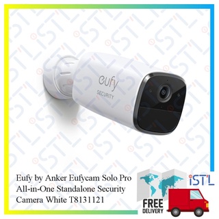 Eufy by Anker Eufycam Solo Pro All-in-One Standalone Security Camera White T8131121