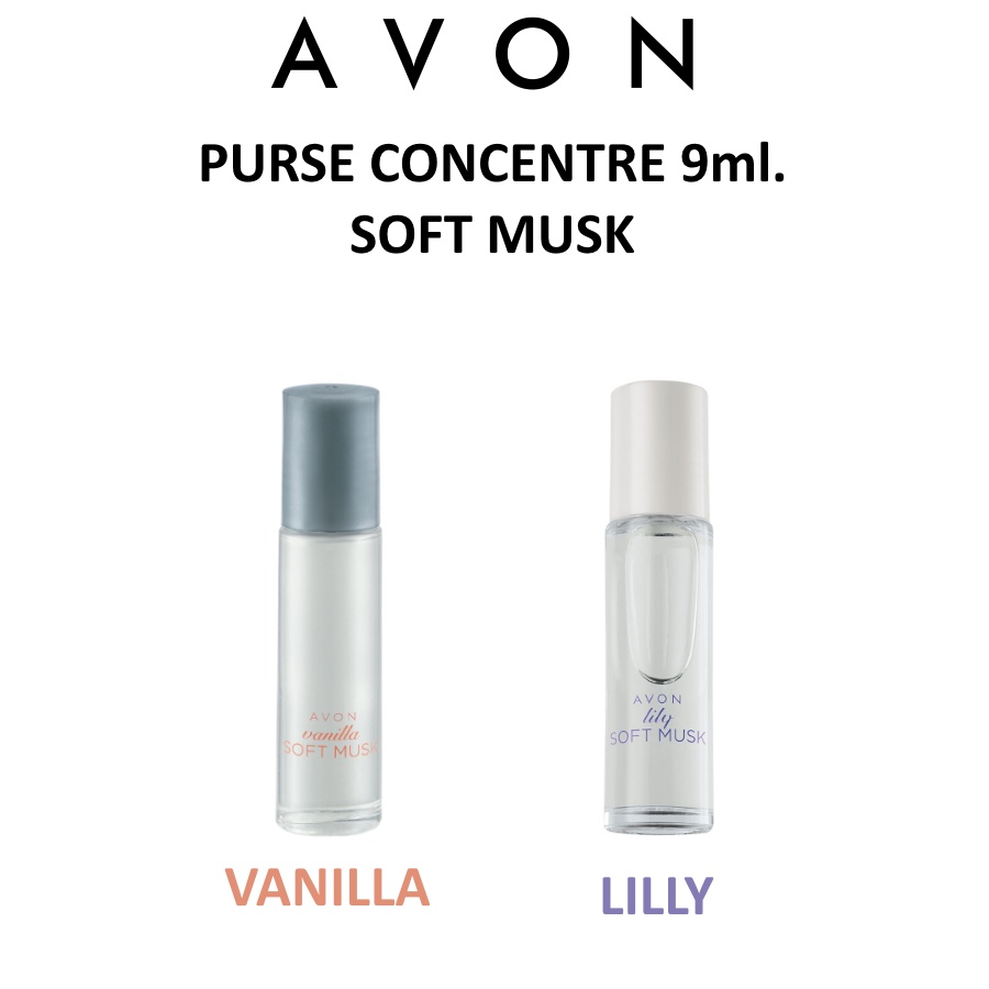 🌟ล็อตสุดท้าน น้ำหอมกลิ้ง ซอฟท์ มัสค์ เอวอน AVON SOFT MUSK PURSE CONCENTRE 9ml.